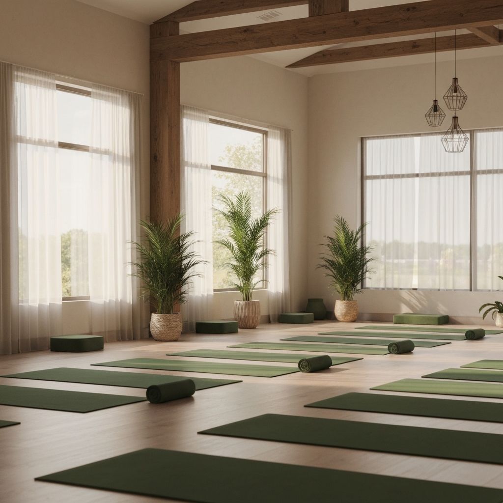 Our yoga practice studio